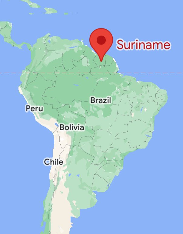 Where is Suriname