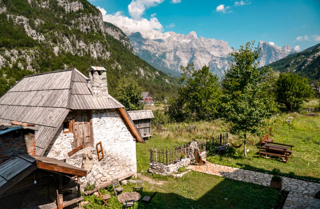 Theth town