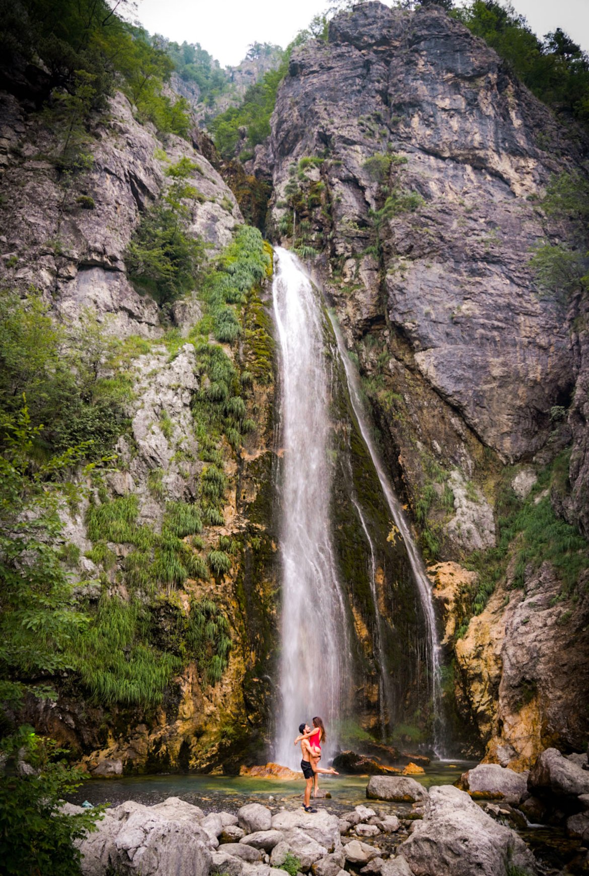 Theth waterfall