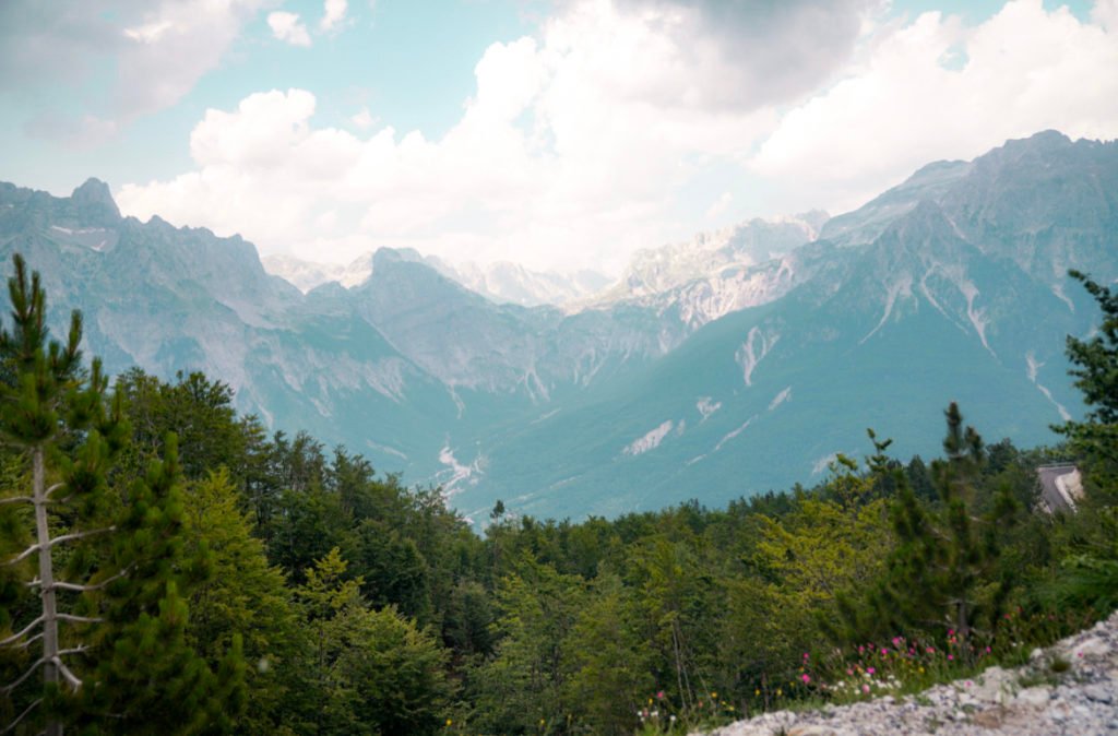 mountains near Theth