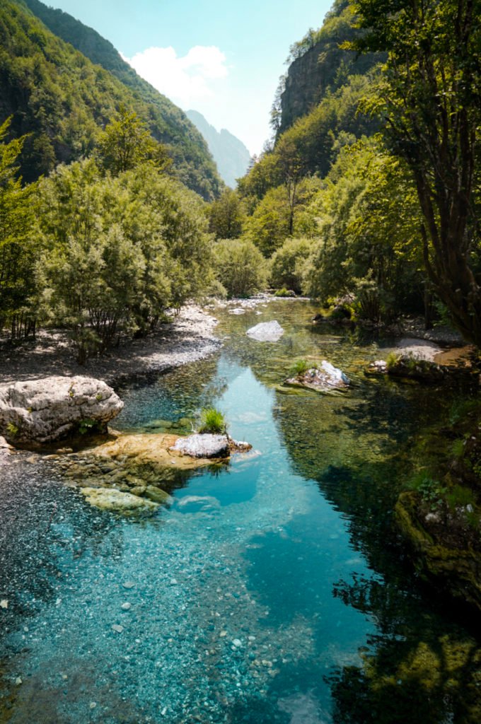waters at the blue eye. things to do in Theth. Albania