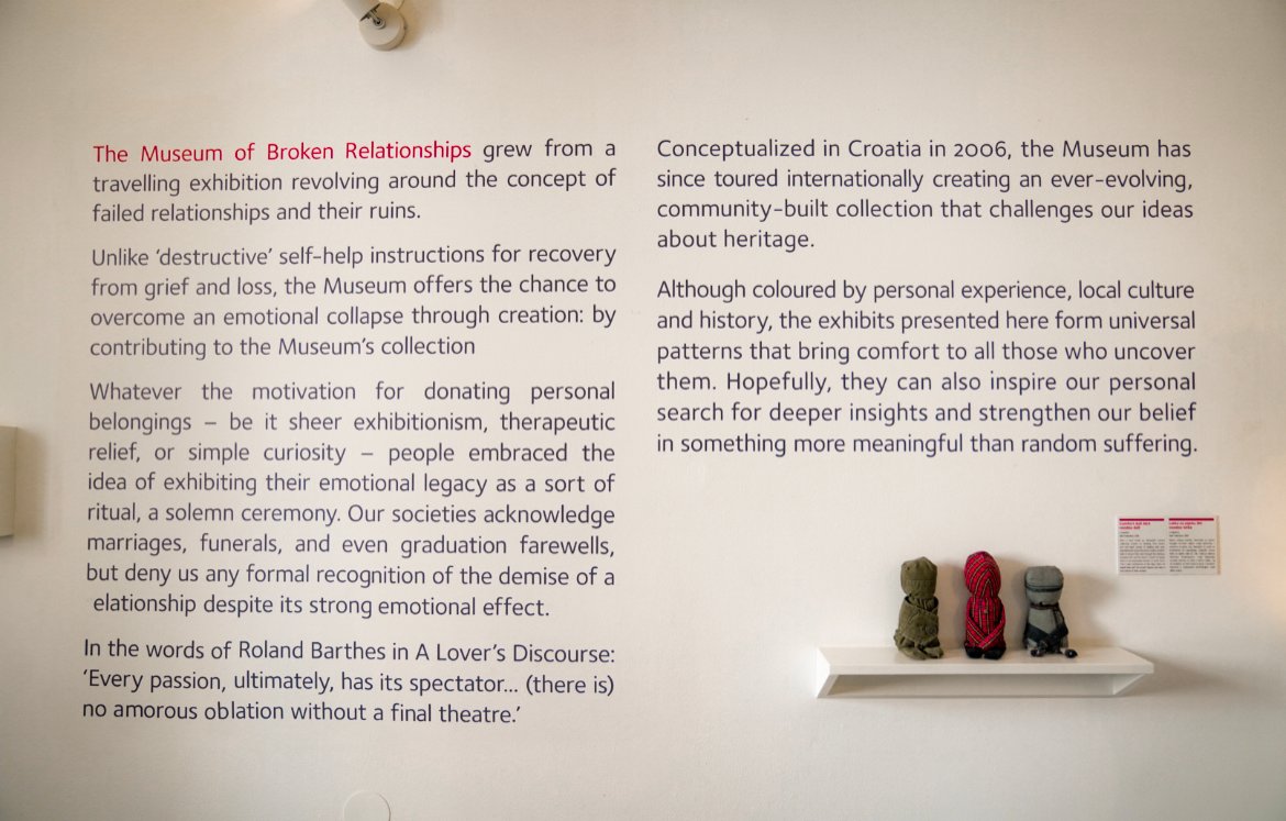 Museum of broken relationships, things to do in Zagreb