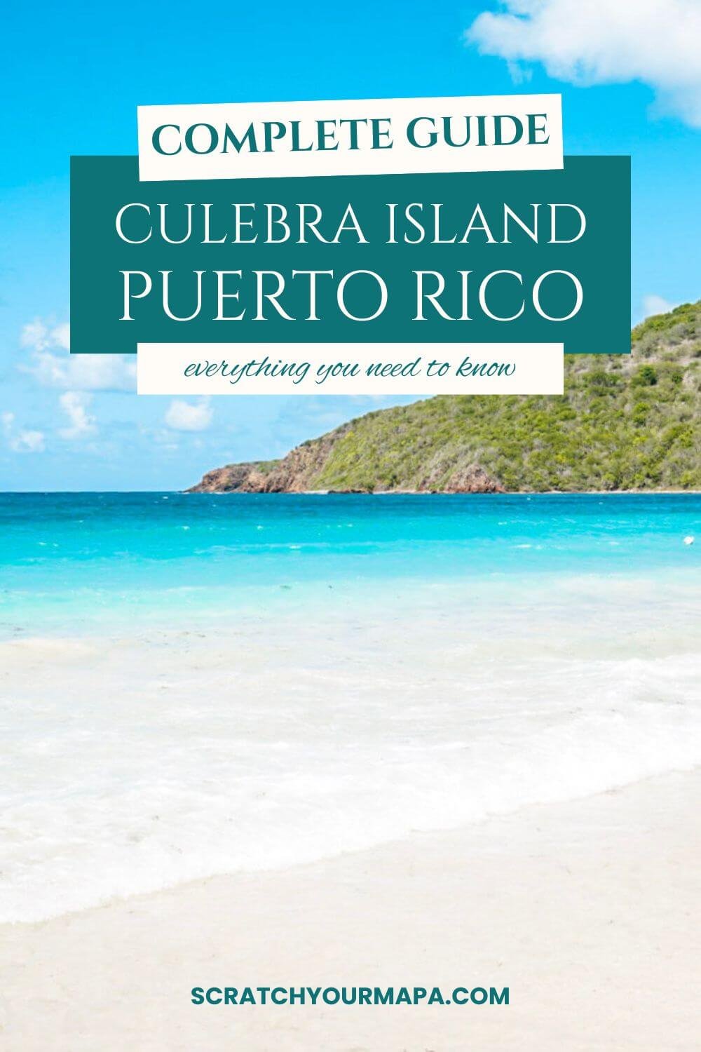 Things to do in Culebra Puerto Rico pin