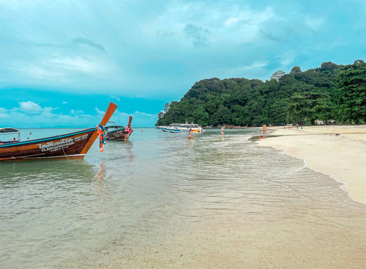 beaches of the Phi Phi Islands, Thailand
