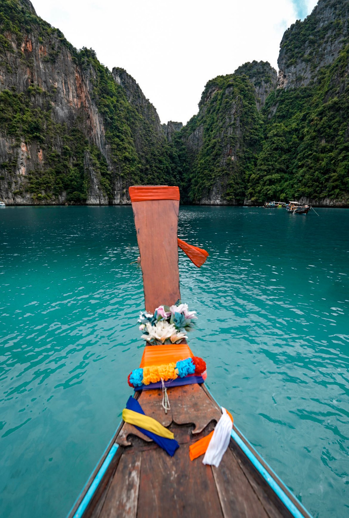boat tour in the Phi Phi Islands, Thailand