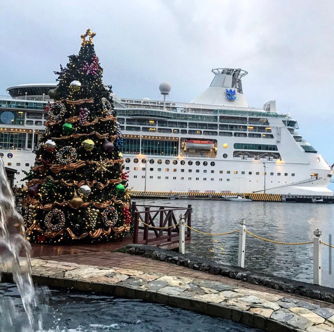 Christmas onboard a cruise ship