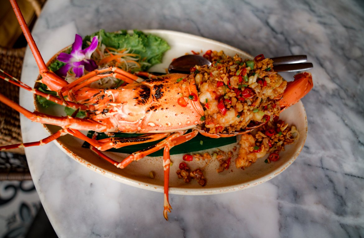 lobster, food in Phuket
