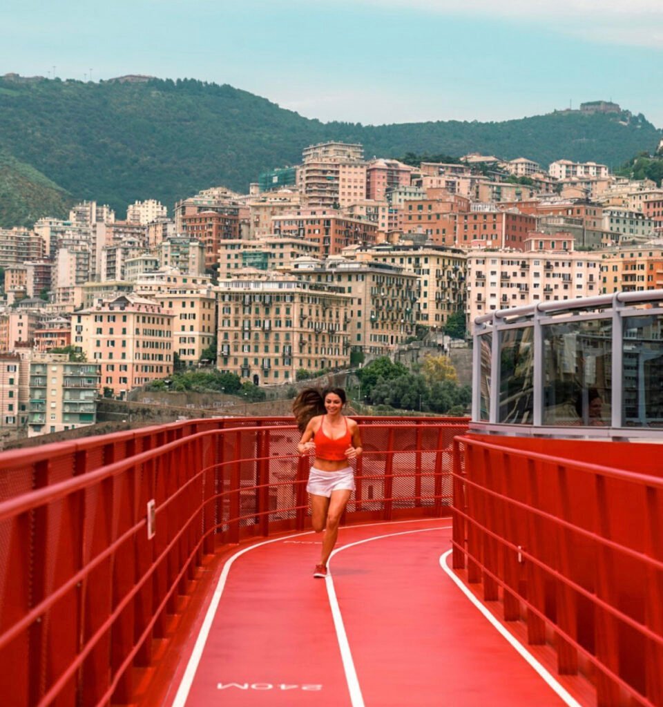 track on cruise ships