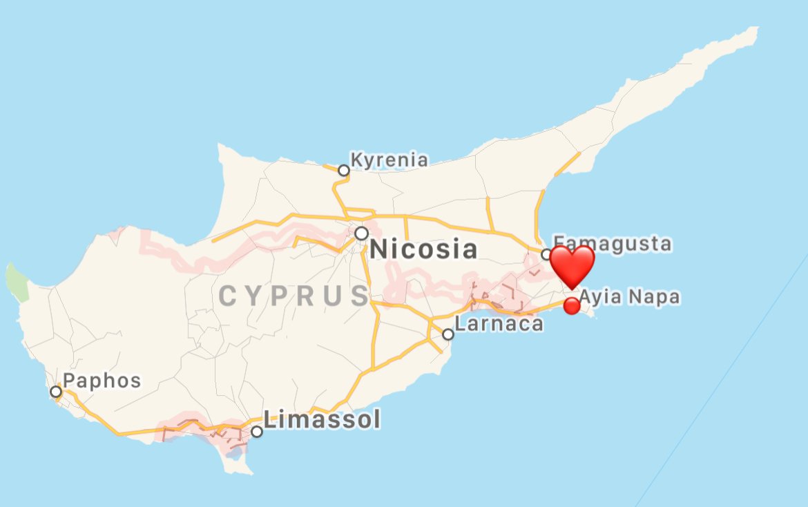 where is Ayia Napa in Cyprus