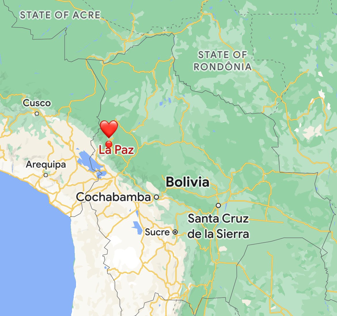 where is La Paz Bolivia