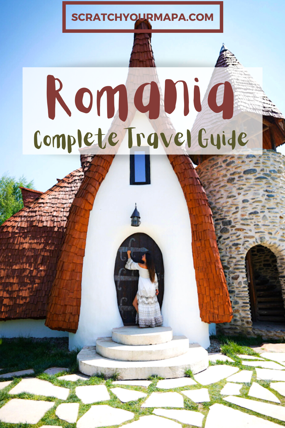 the best places to visit in Romania pin
