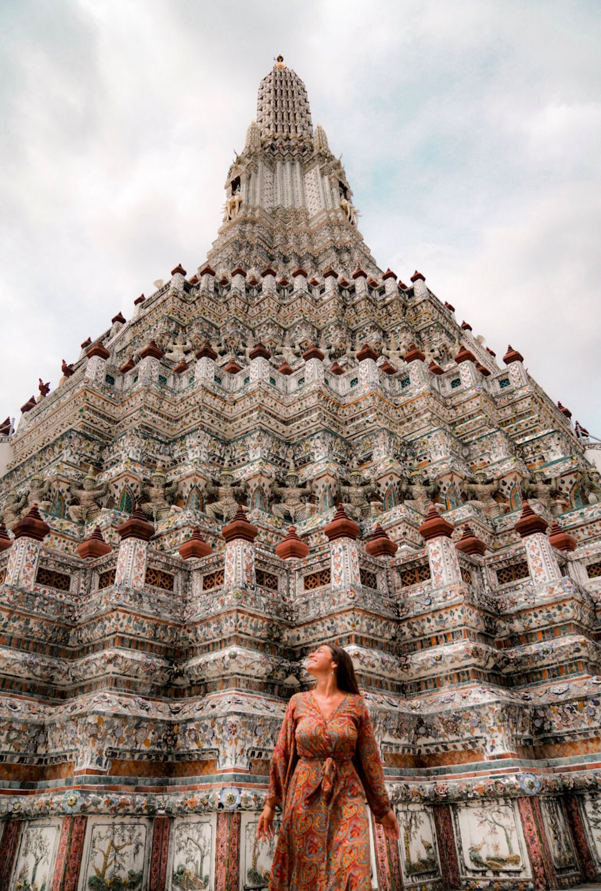 Wat Arun, first time in Thailand 