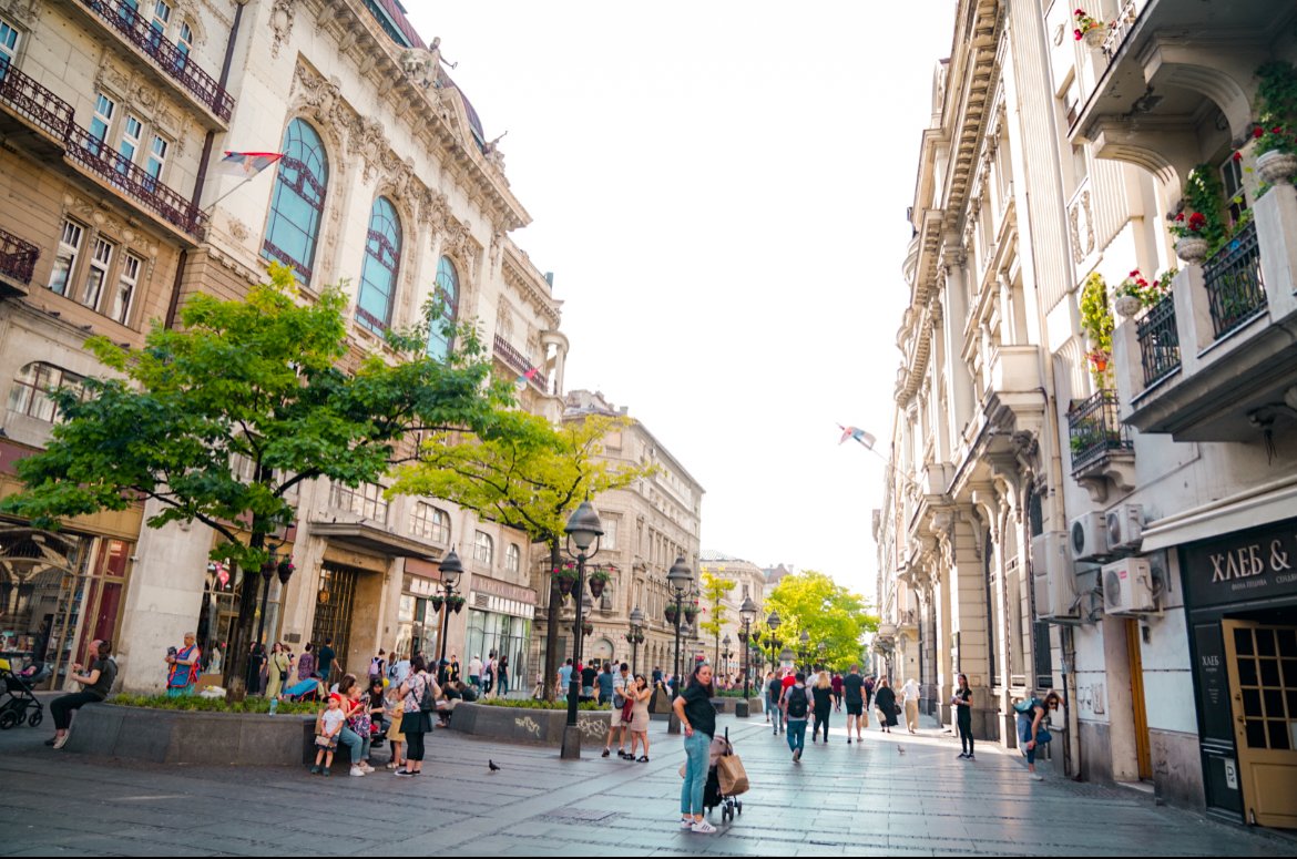 pedestrian street in Belgrade, things to do in Belgrade