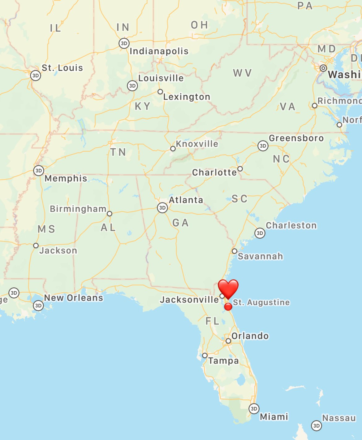where is St Augustine florida