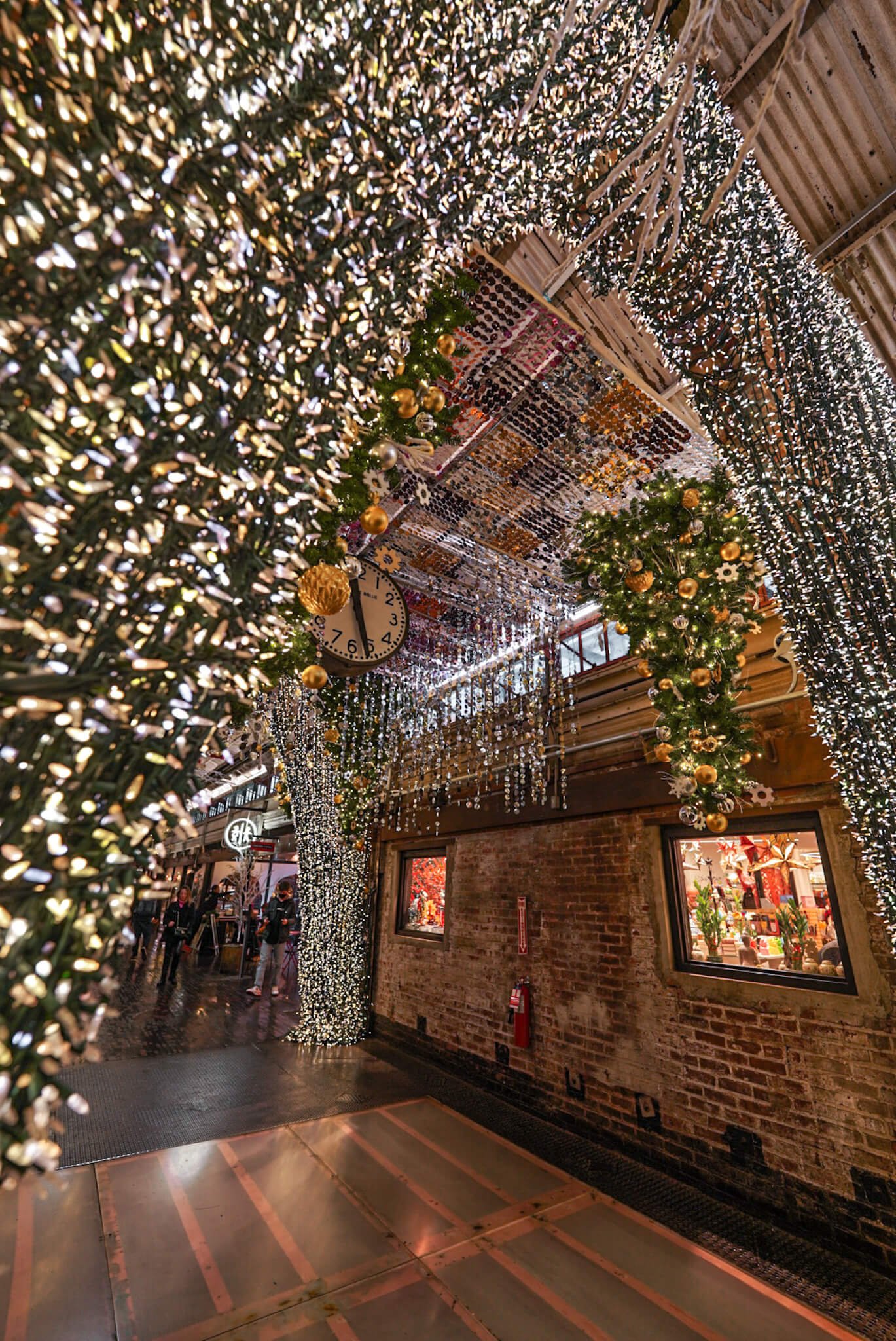Christmas Market at Chelsea Market - Christmas in Manhattan, New York