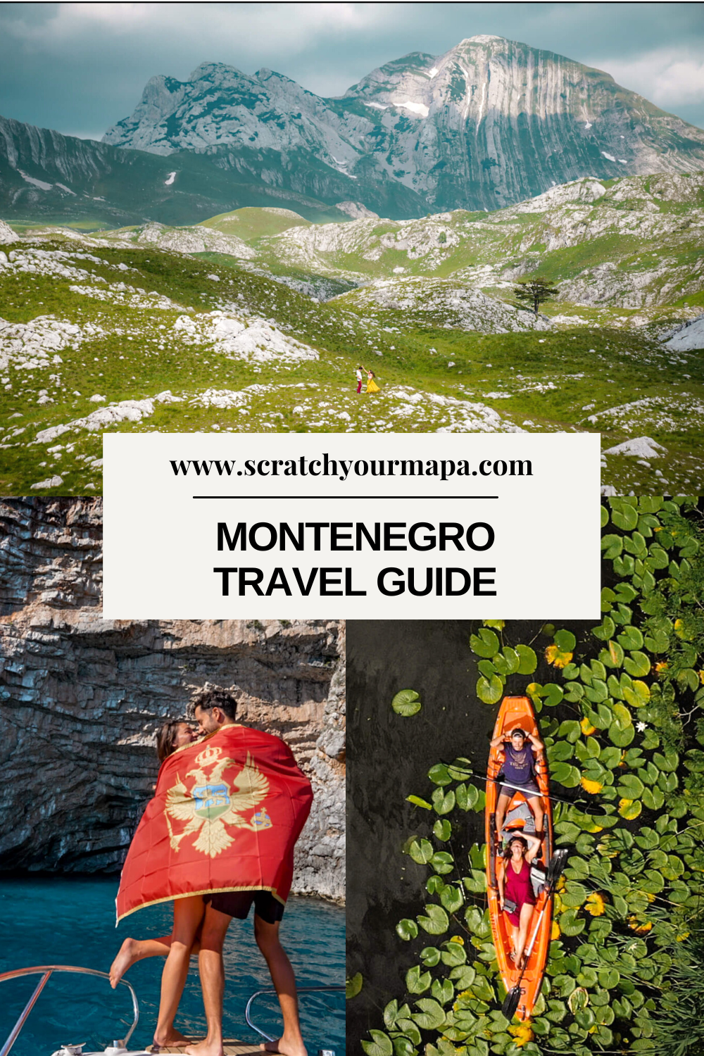 Travel in Montenegro pin