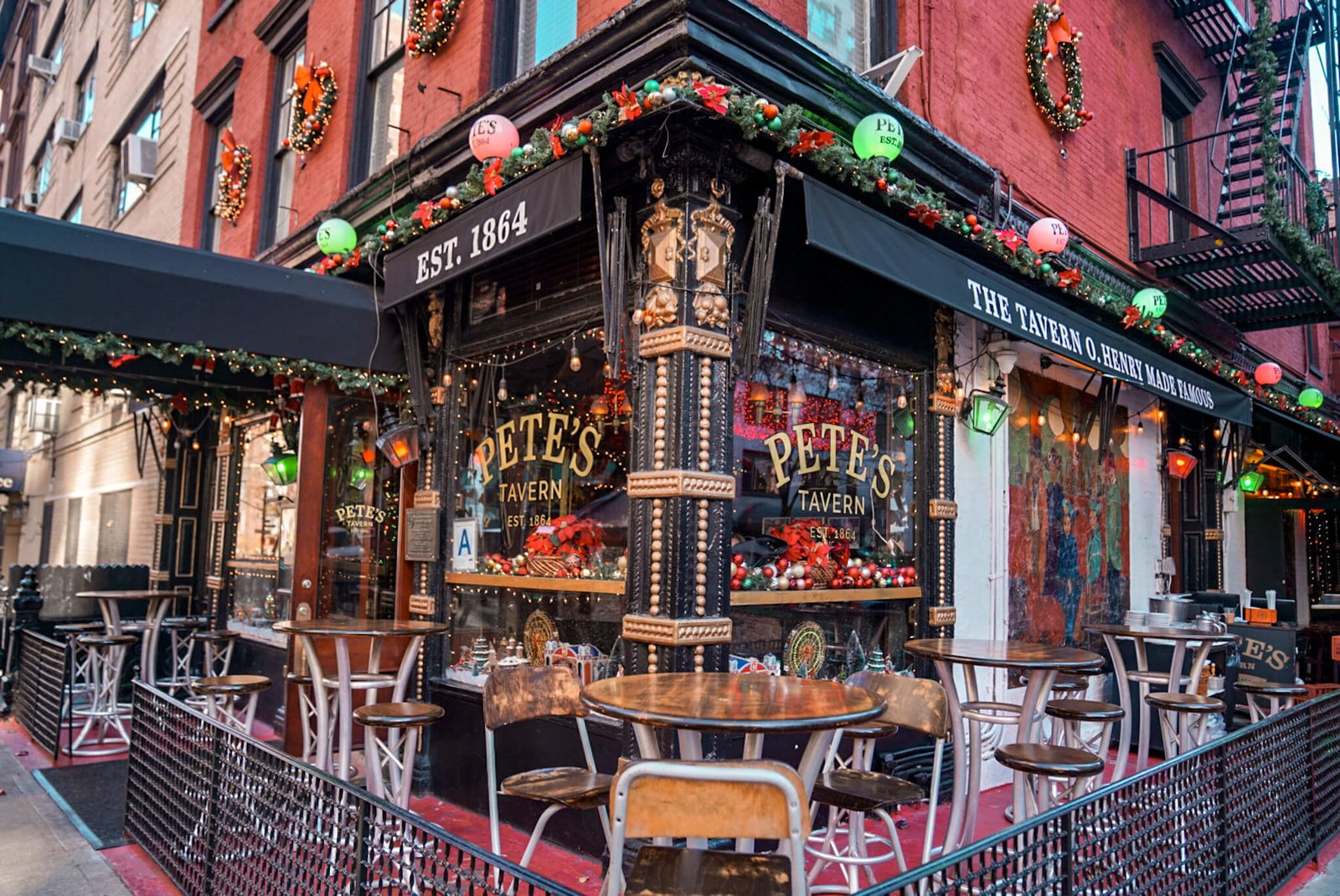 Pete's Tavern, cool restaurants in New York city