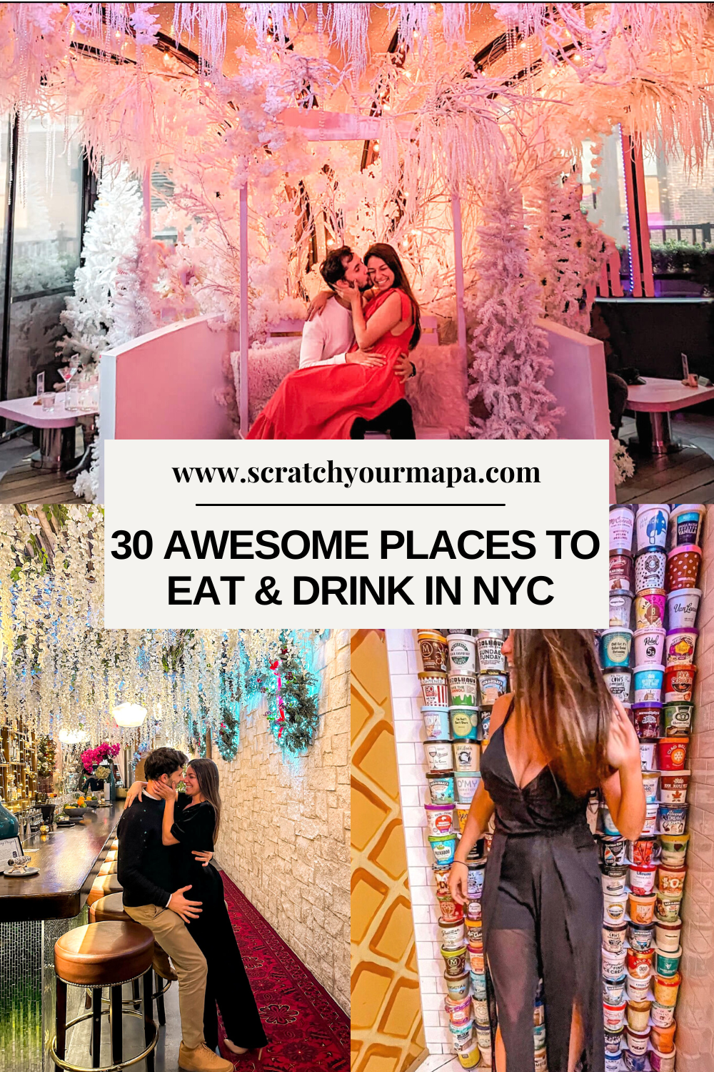 cool restaurants in New York pin