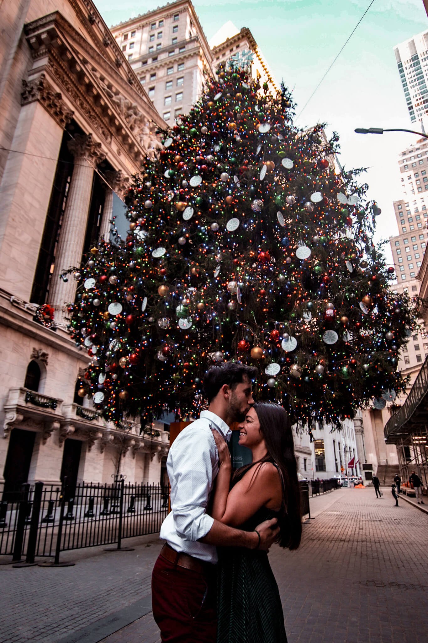 New York Stock Exchange - best Christmas Trees in NYC