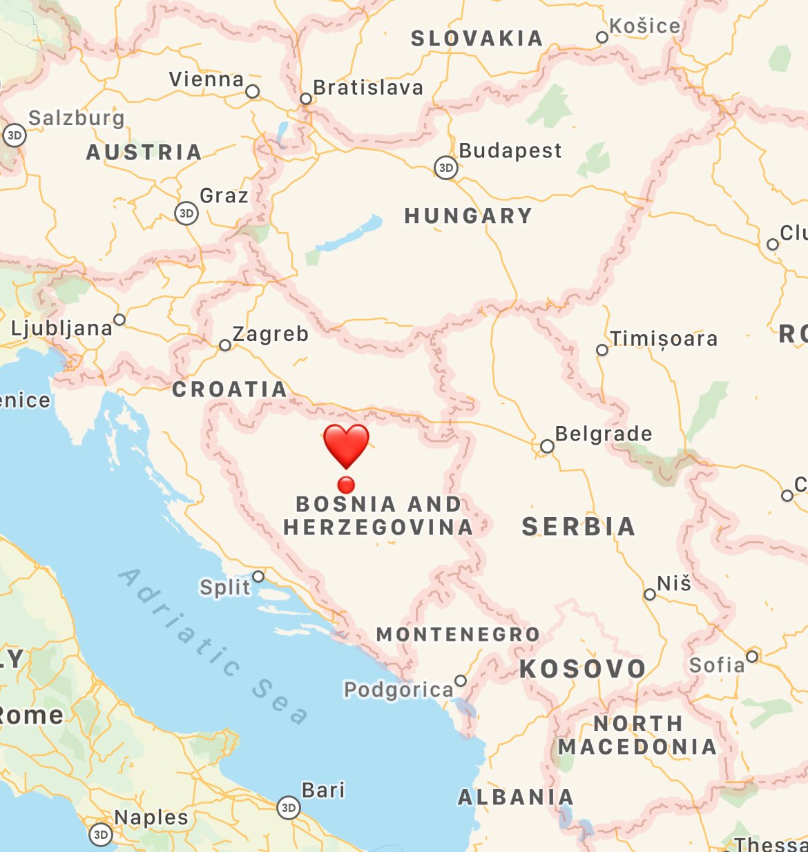 Where is Bosnia & Herzegovina