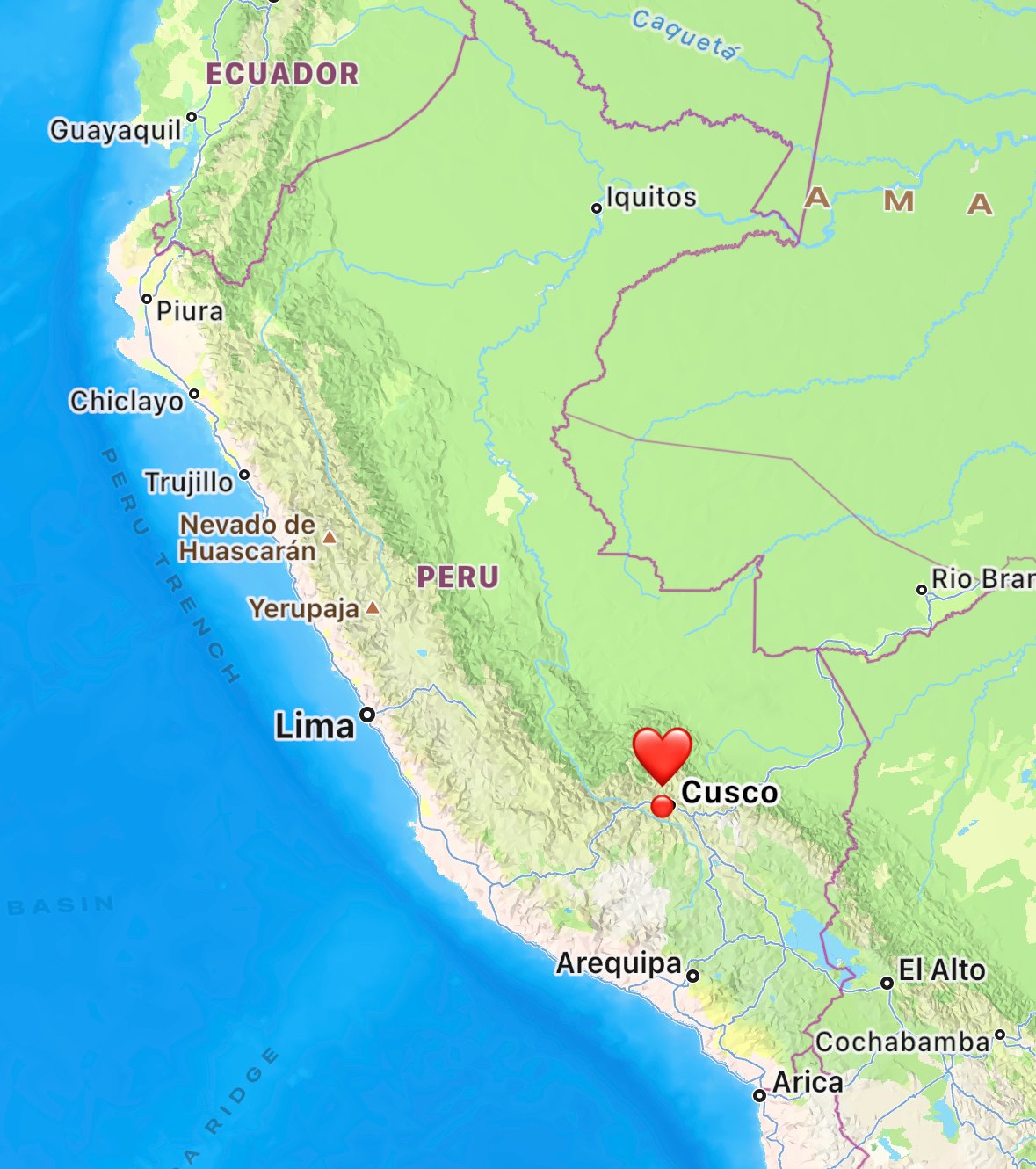 where is Cusco in Peru