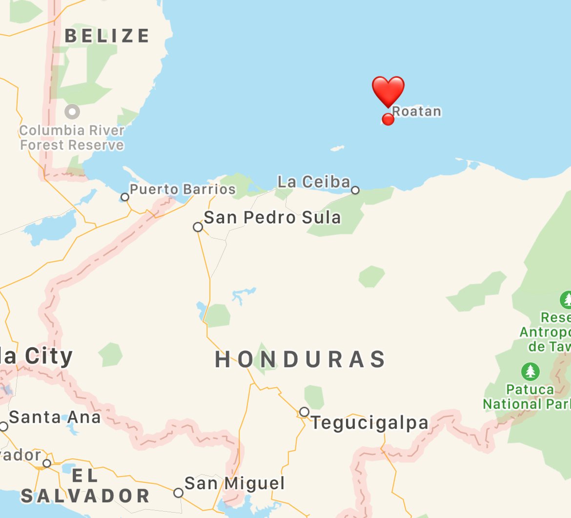 Where is Roatan, Honduras