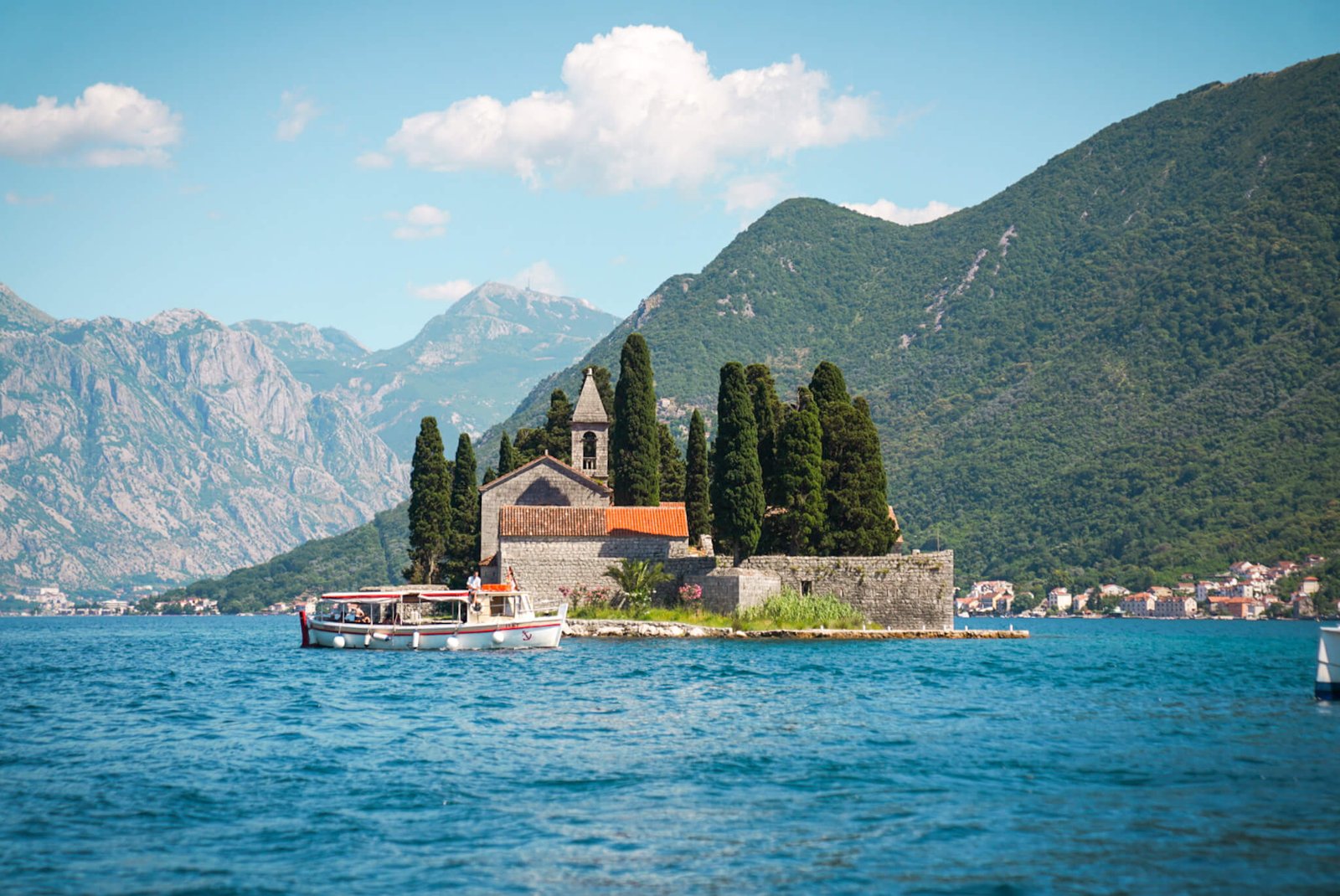 boat trip in Montenegro Kotor