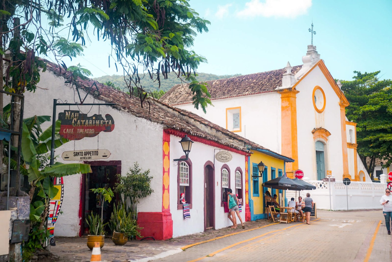 Colorful town in Floripa, things to do in Florianopolis