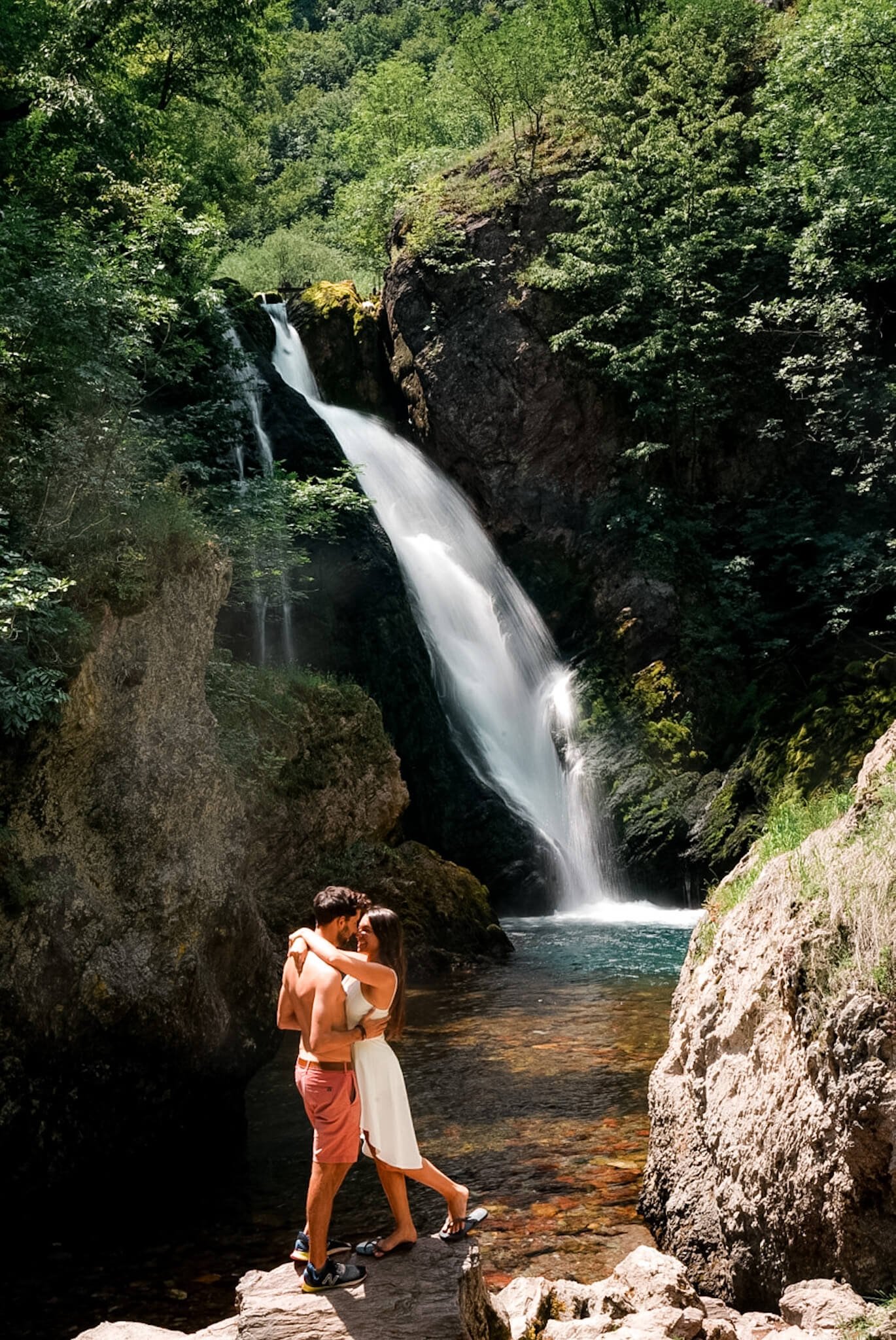 waterfall in Peja, top places to visit in Kosovo