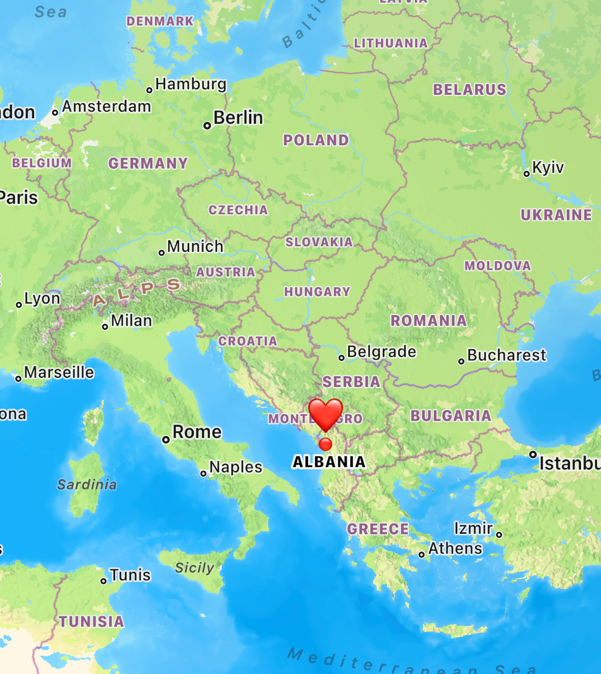 Where Is Albania 