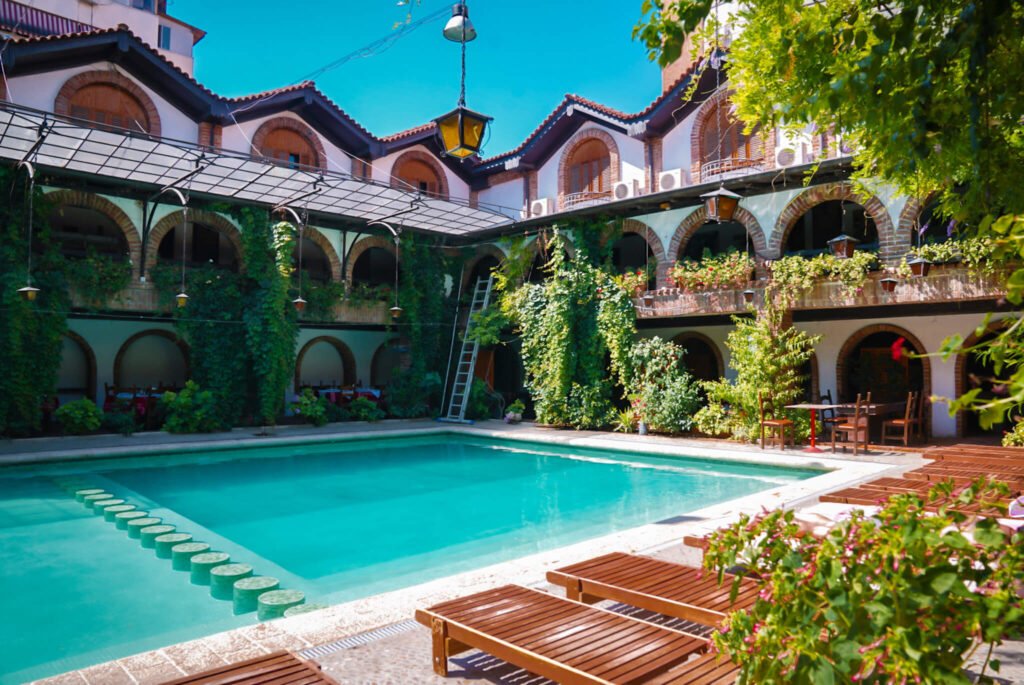 beautiful hotel in Tirana