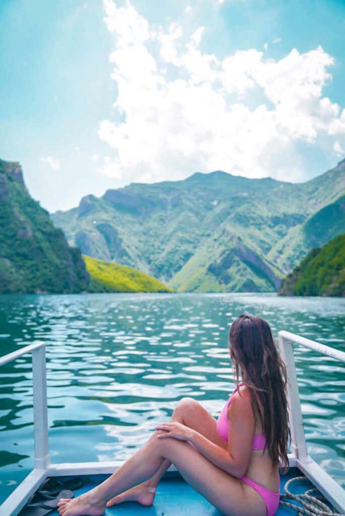 sailing to Lumi I Shales, an amazing place in Albania