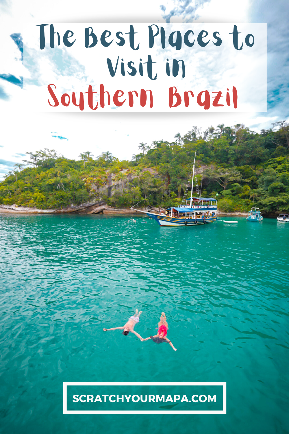 The best places to visit in the south of Brazil pin