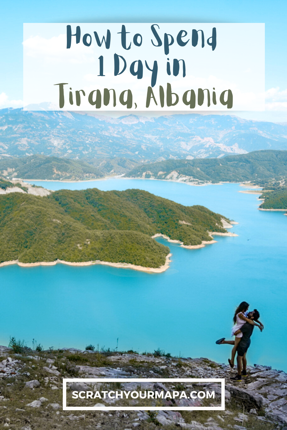 how to spend 1 day in Tirana pin