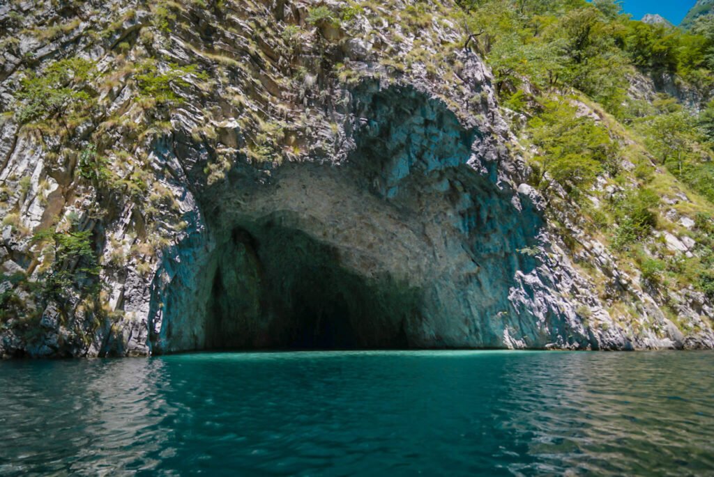 cave near Lumi i Shales in Albania