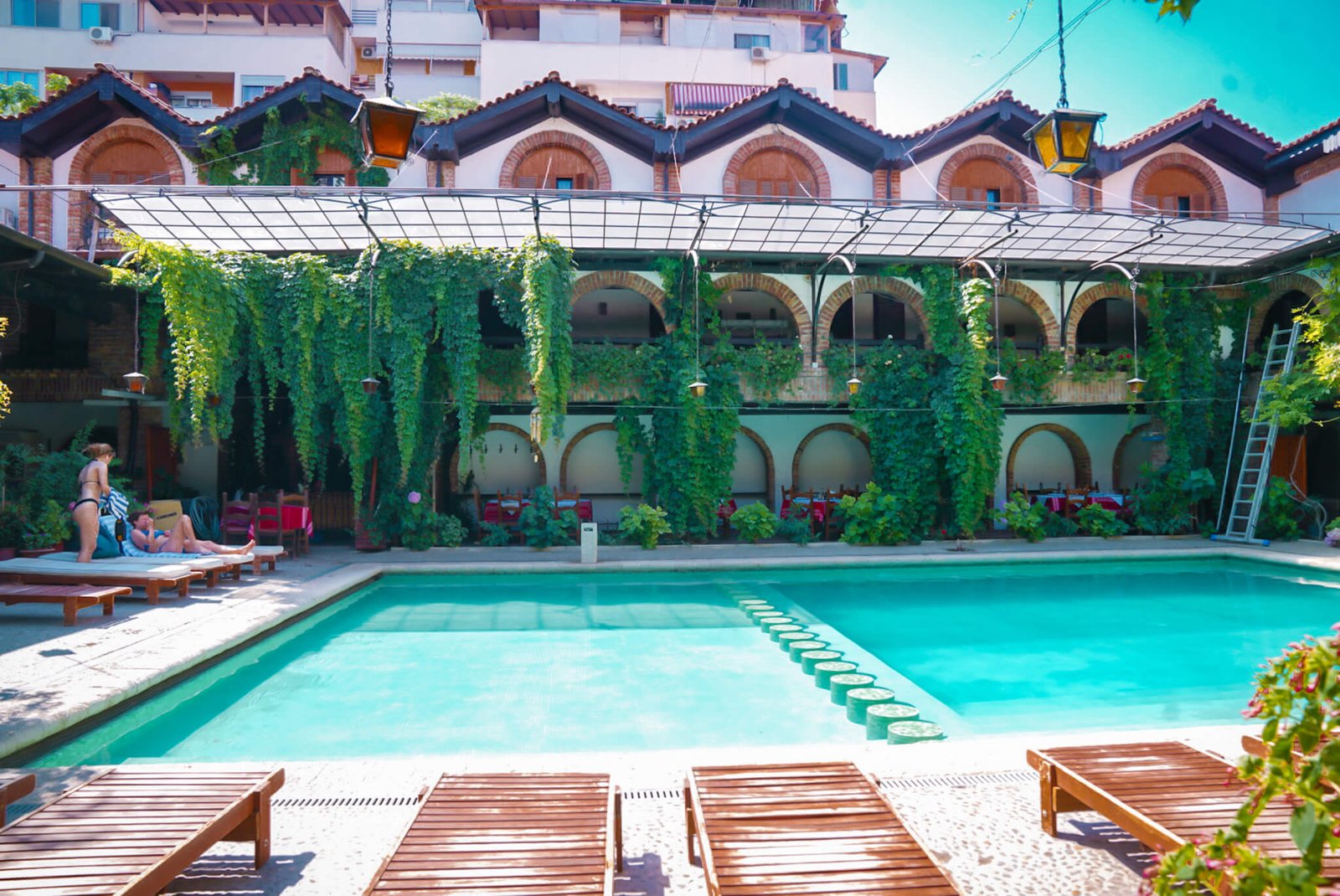 beautiful hotel in Tirana