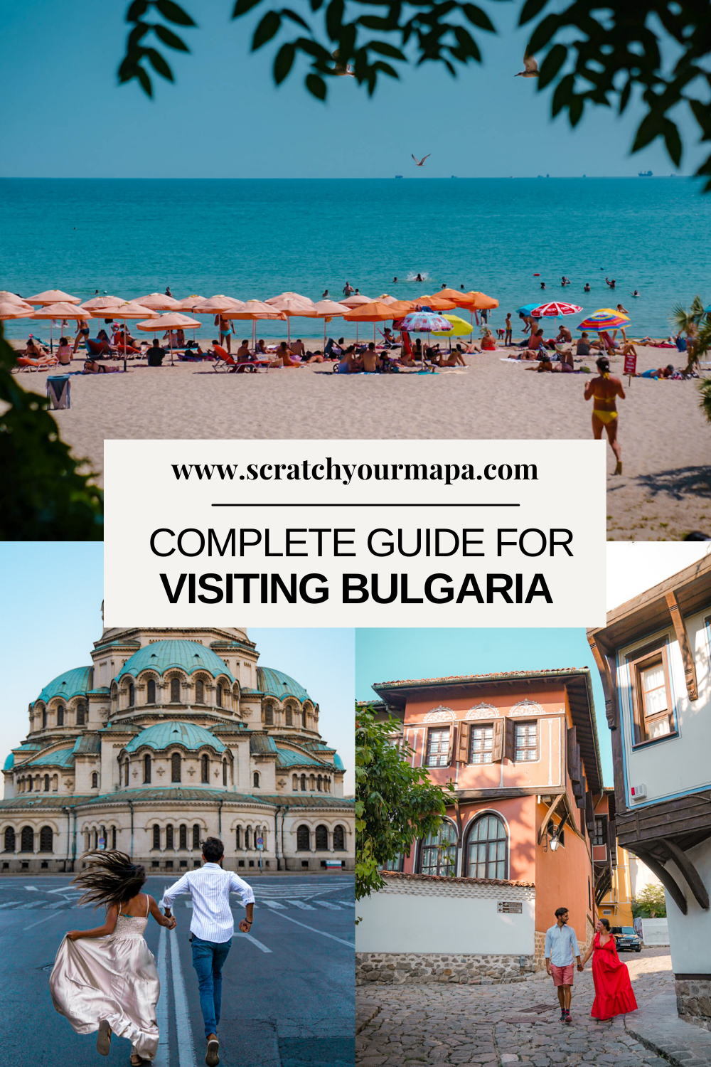 the best places to visit in Bulgaria pin