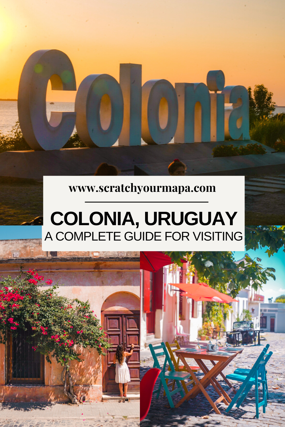 Colonia del Sacramento, day trip to Uruguay from Buenos Aires pin