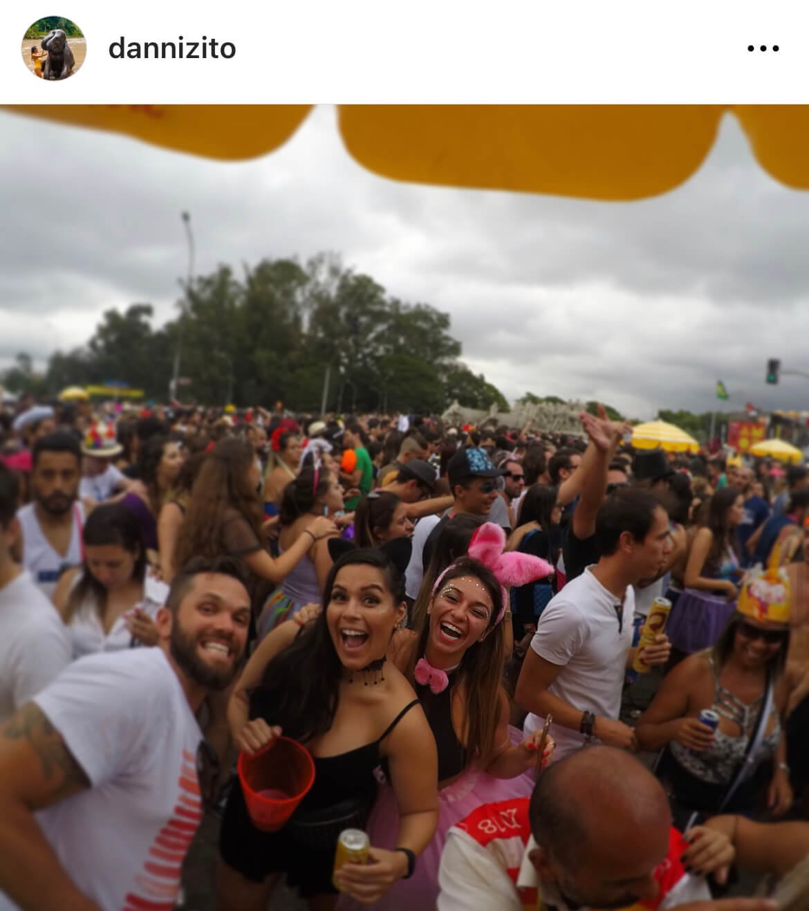 the carnival in Brazil