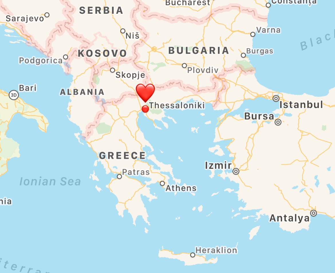 Where is Thessaloniki Greece