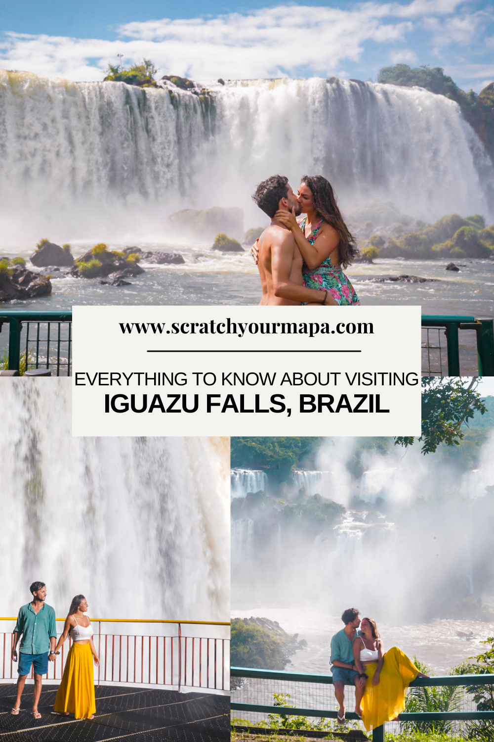 Brazil Side of Iguazu Falls Pin