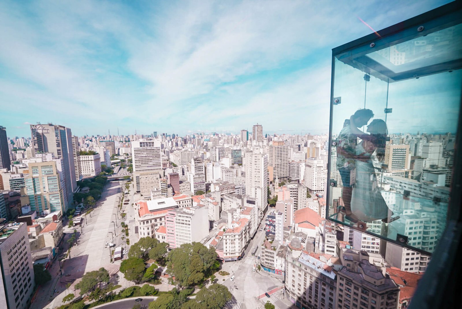 Sampa Sky in Sao Paulo, first time in Brazil