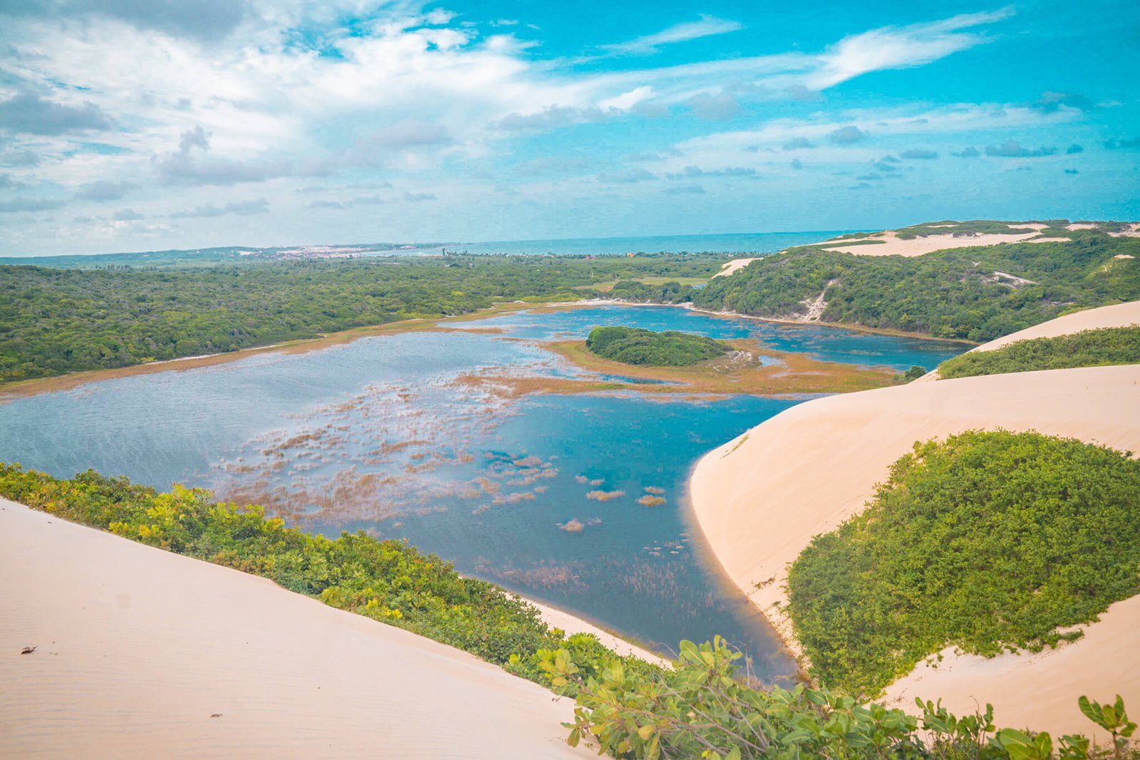 Jenipabu lagoon, things to do in Natal, Brazil