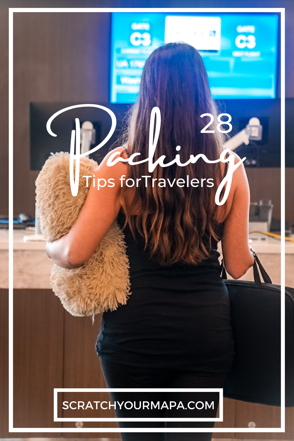 Packing tips for travelers pin