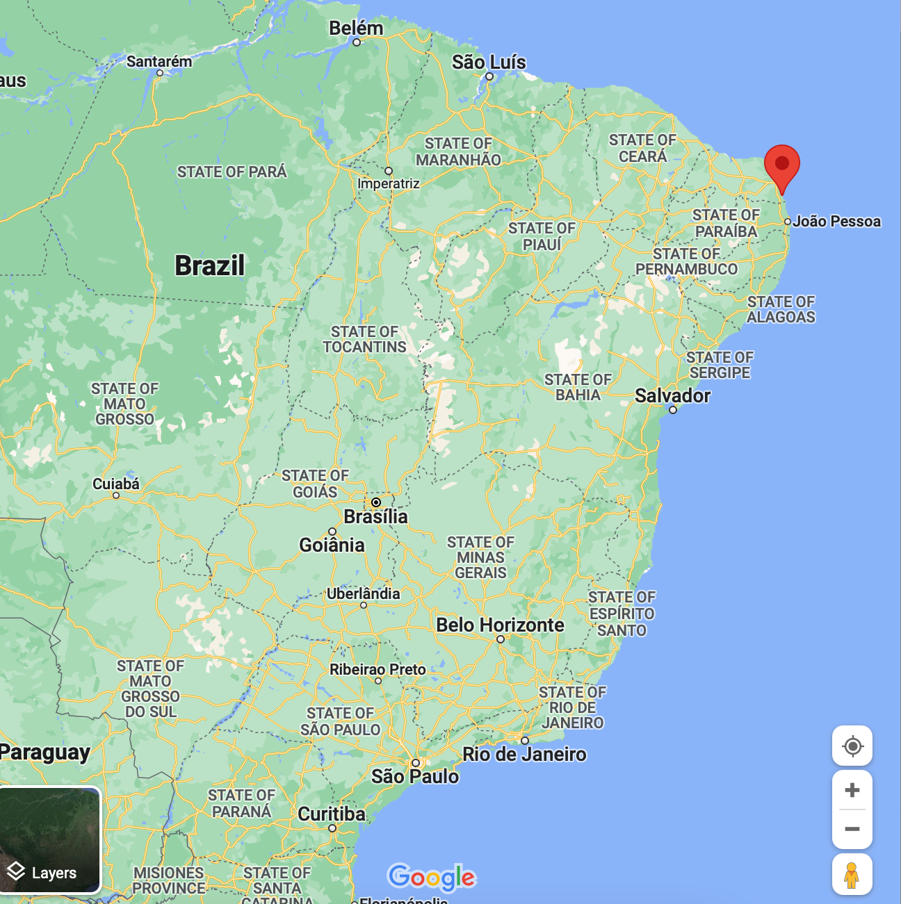 where is Pipa, Brazil