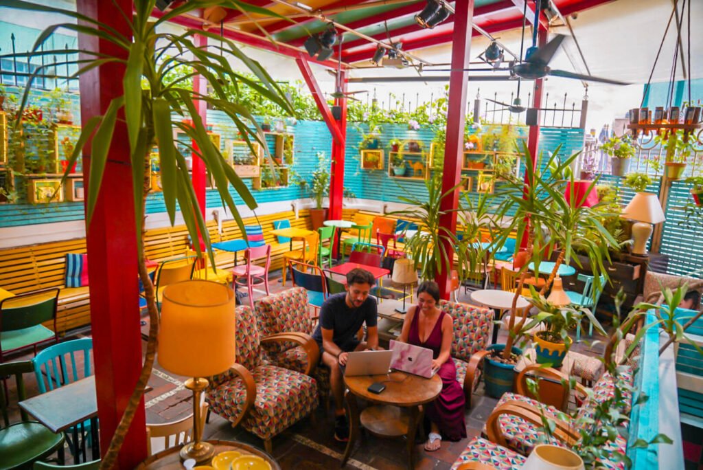 work while traveling