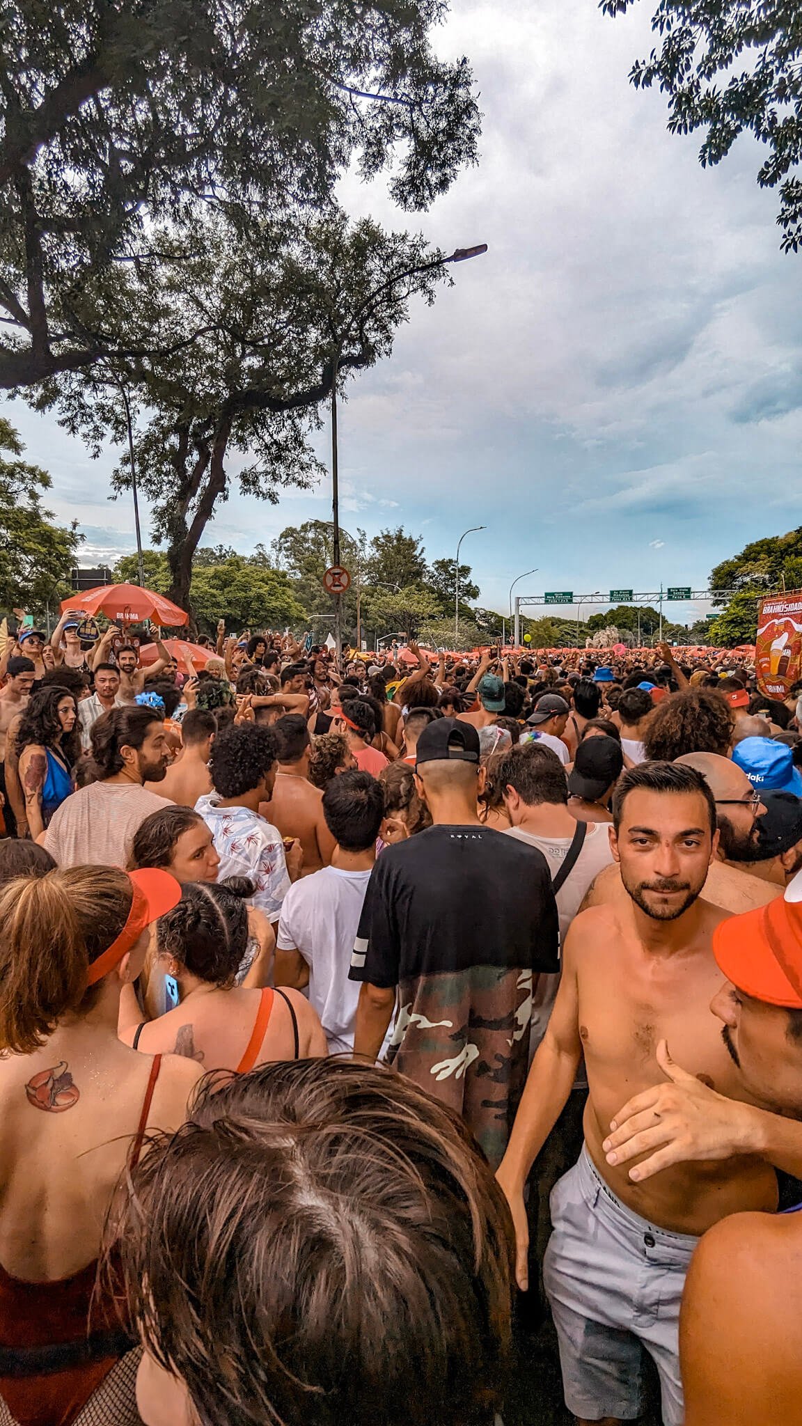 carnival in Sao Paulo, Brazil