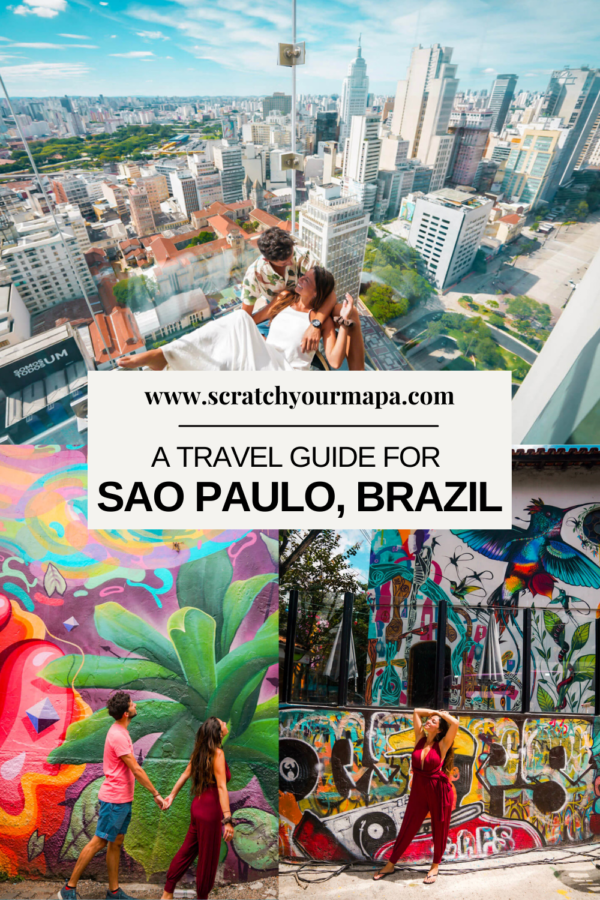 The Perfect Trip to Sao Paulo in Brazil - Scratch your mapa