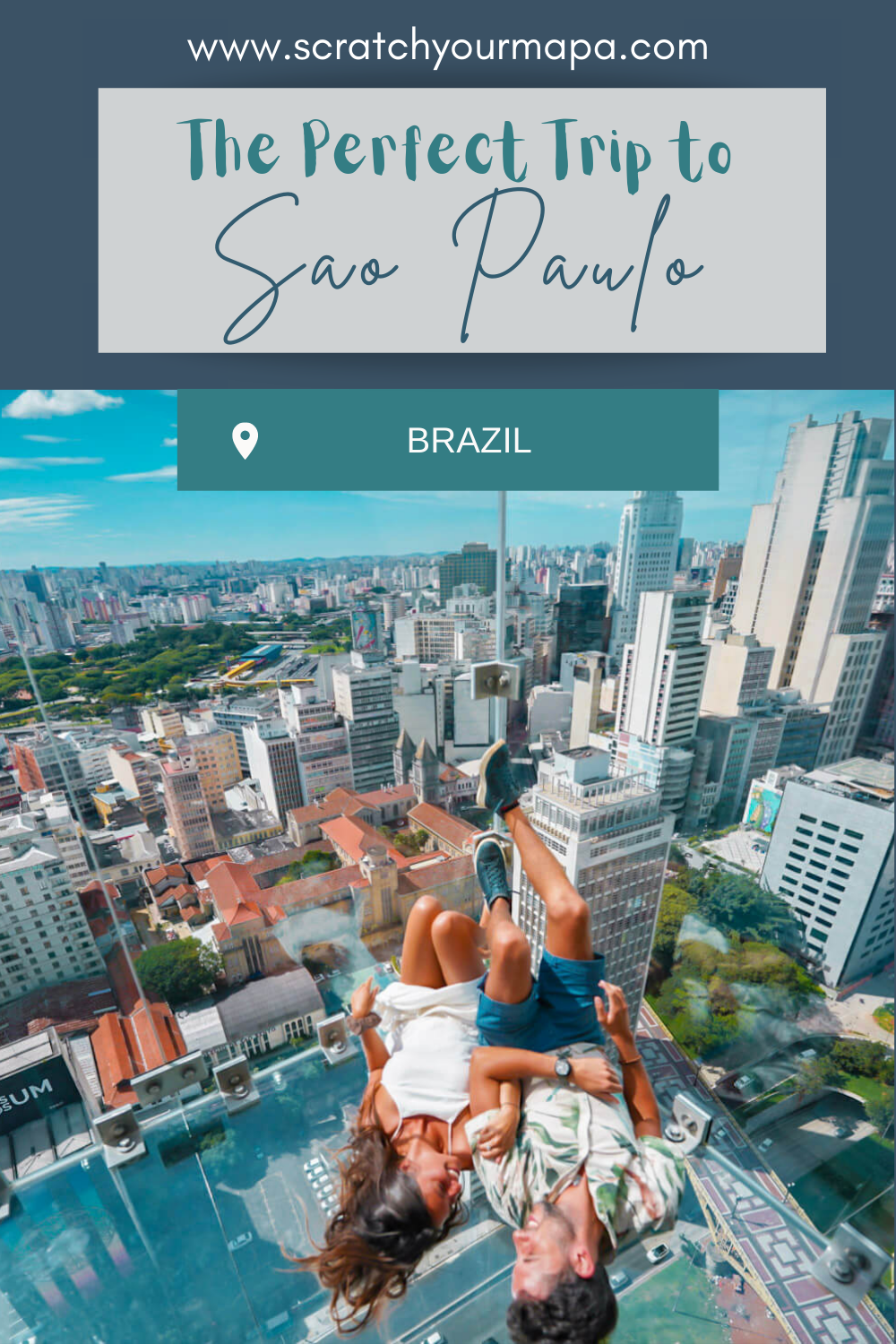 Sao Paulo in Brazil pin