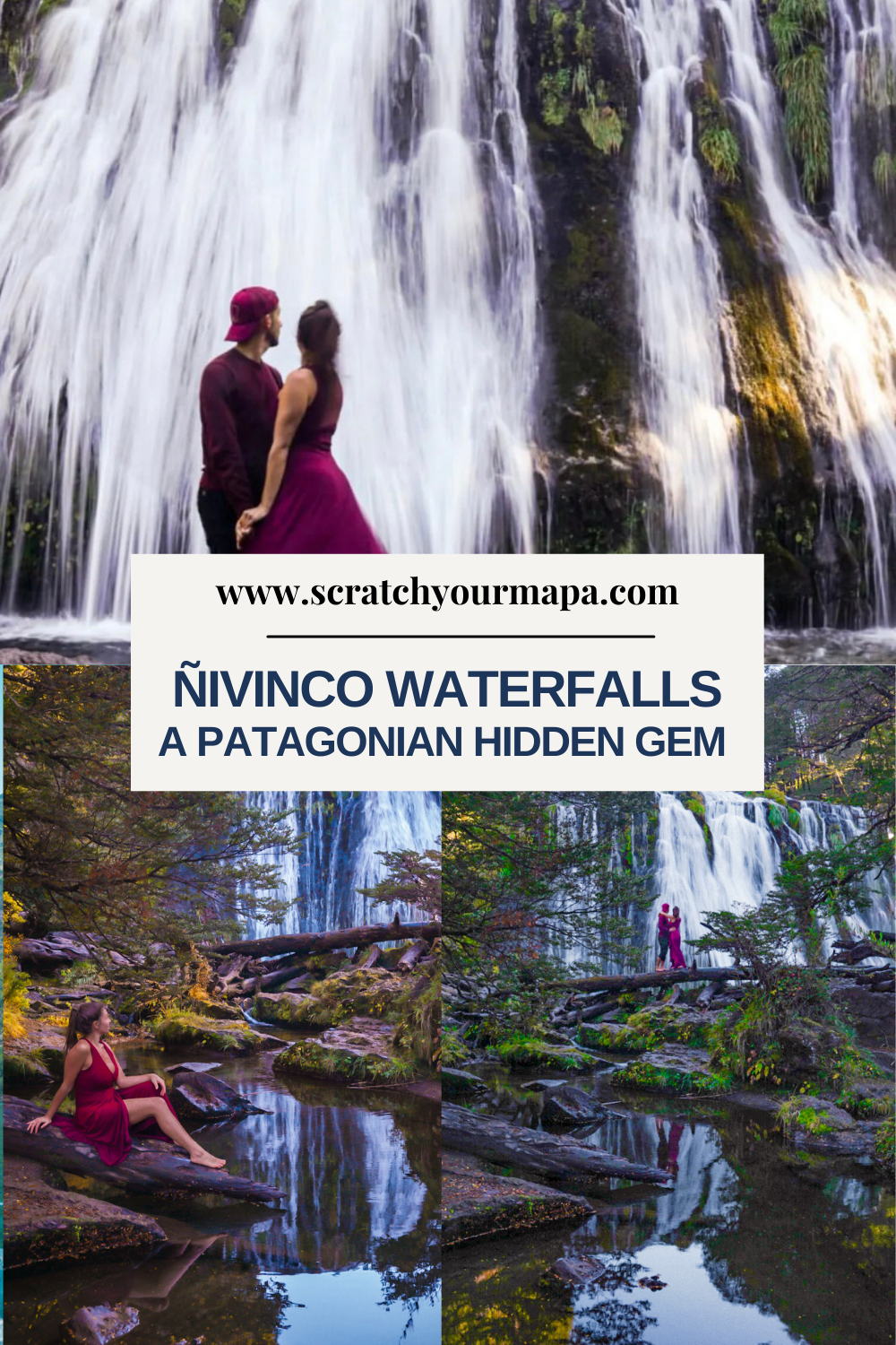 Ñivinco waterfalls pin 
